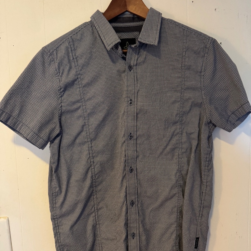 Prana short sleeve button up shirt